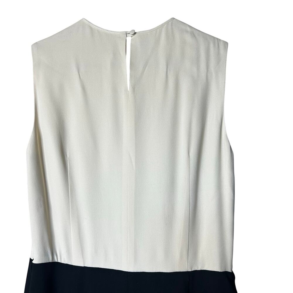 Michael Kors Dress Size‎ 4 Vintage Classic Timeless Wool Blend Cream Black - Picture 5 of 8